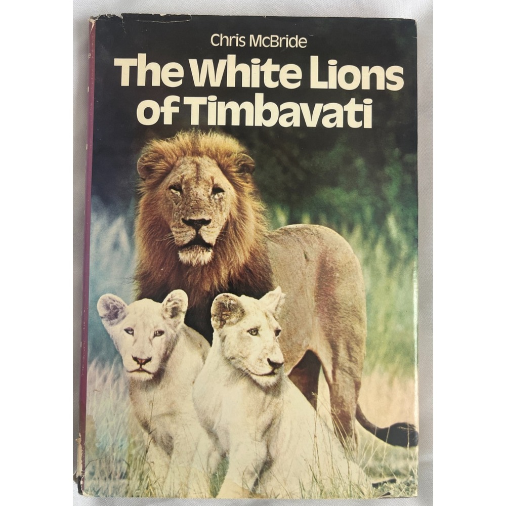 The White‎ Lions of Timbavati hard cover book